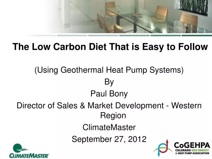 the low carbon diet that is easy to follow