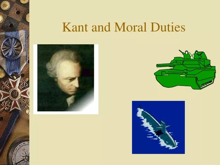 kant and moral duties