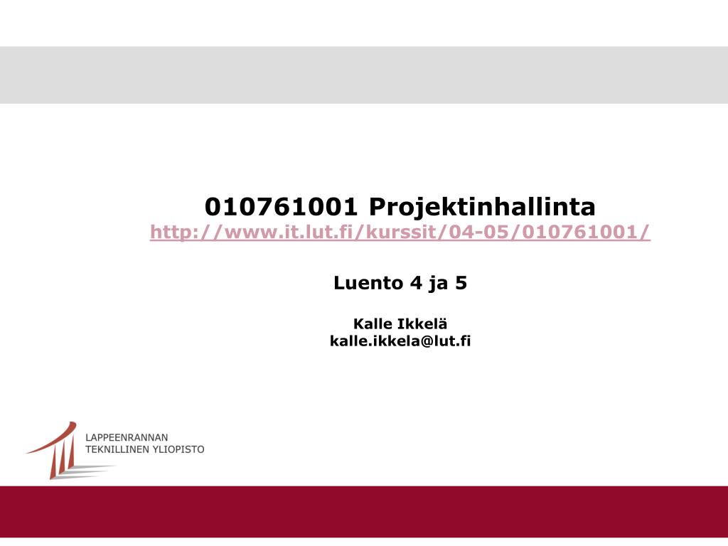 Sisältö - slide 1