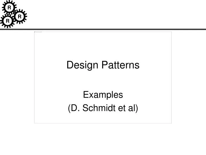 design patterns