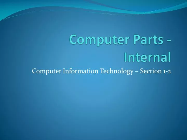 computer parts internal