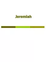 Jeremiah - slide 1