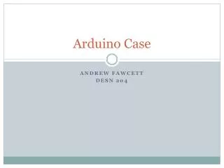 Arduino Case