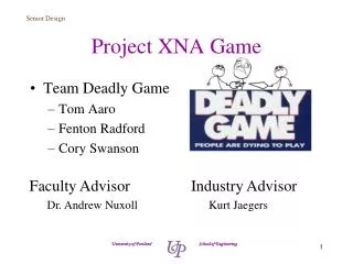 Project XNA Game