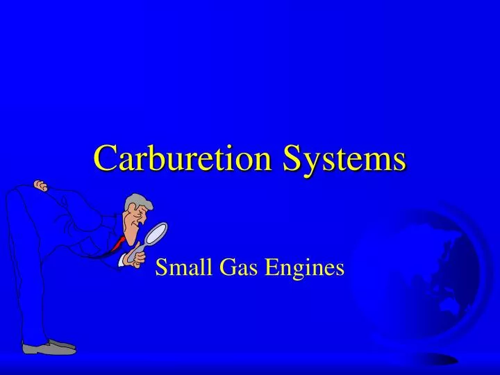 carburetion systems
