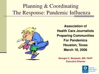 Association of Health Care Journalists Preparing Communities For Pandemics Houston, Texas