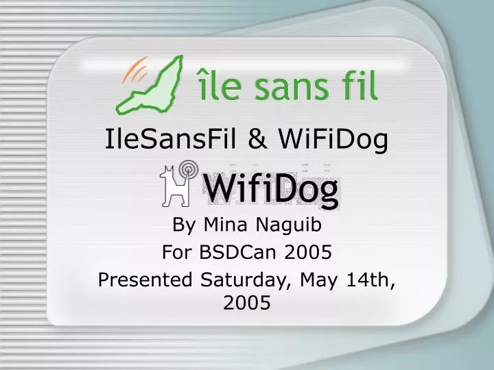 ilesansfil wifidog