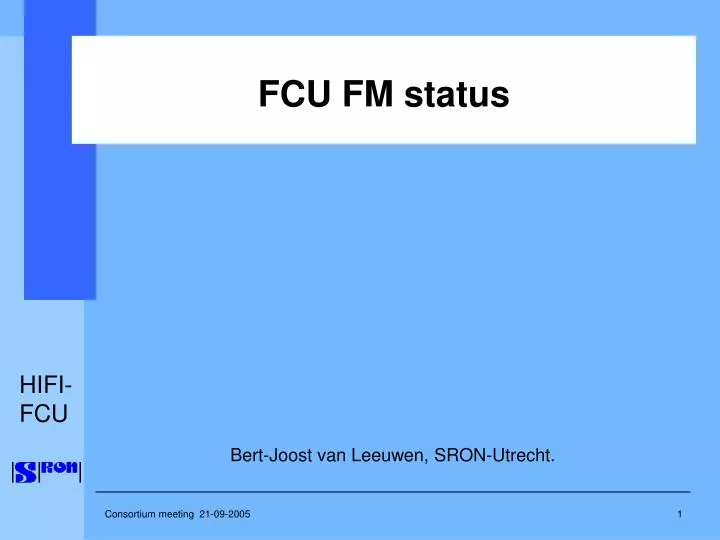 fcu fm status