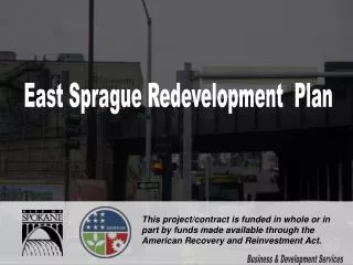 East Sprague Redevelopment Plan