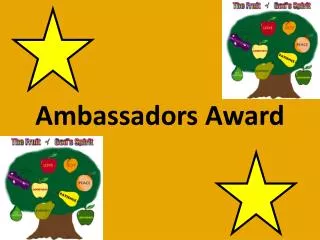 Ambassadors Award