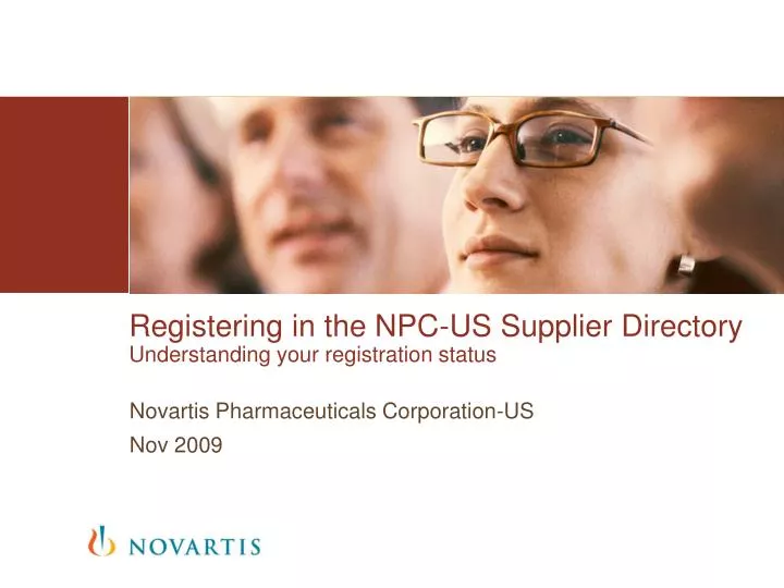 registering in the npc us supplier directory understanding your registration status