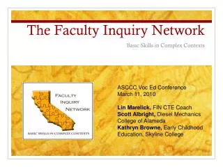 The Faculty Inquiry Network
