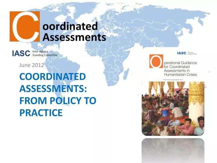 coordinated assessments from policy to practice