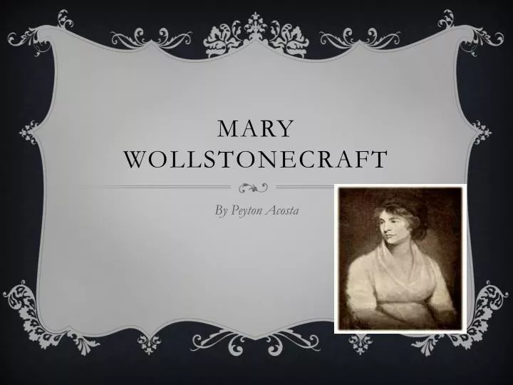 mary wollstonecraft