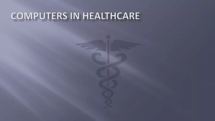 computers in healthcare