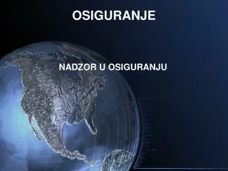 osiguranje