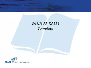 WLNN-ER-DP551 Template