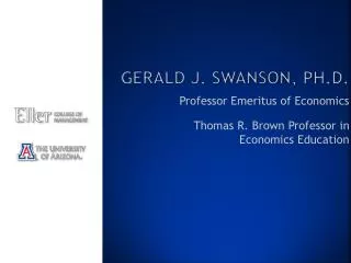 Gerald J. Swanson, Ph.D.