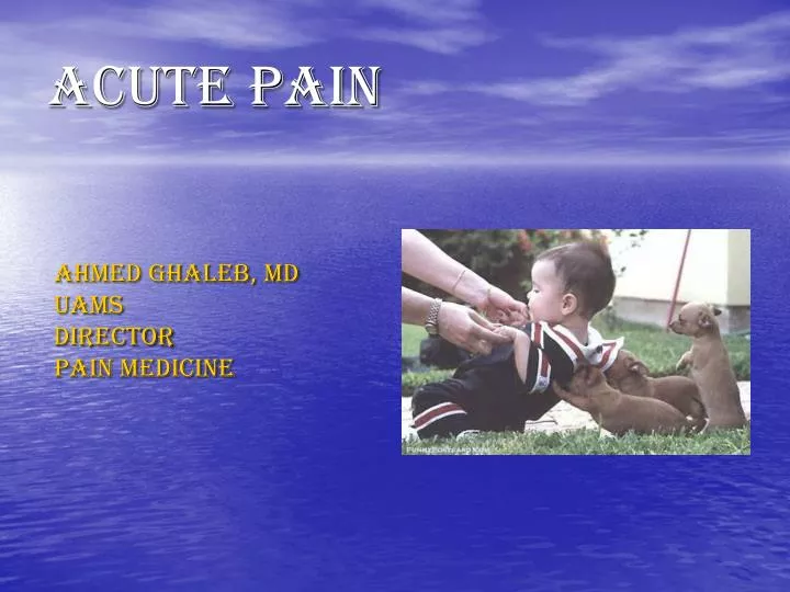 acute pain