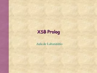 xsb prolog