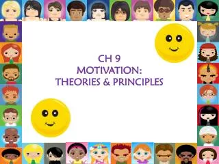 CH 9 MOTIVATION: THEORIES &amp; PRINCIPLES