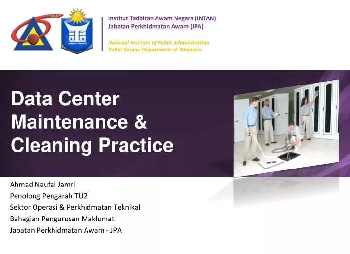 data center maintenance cleaning practice