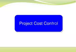 Project Cost Con trol