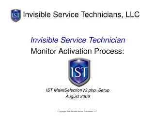Invisible Service Technicians, LLC