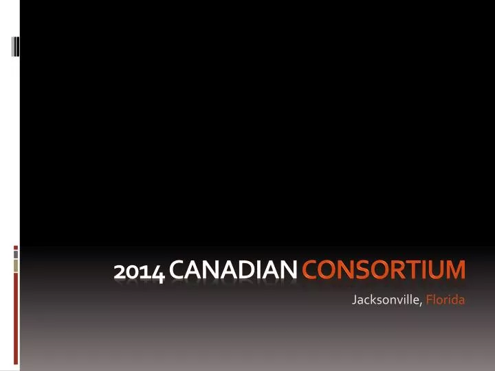 2014 canadian consortium