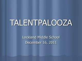 TALENTPALOOZA