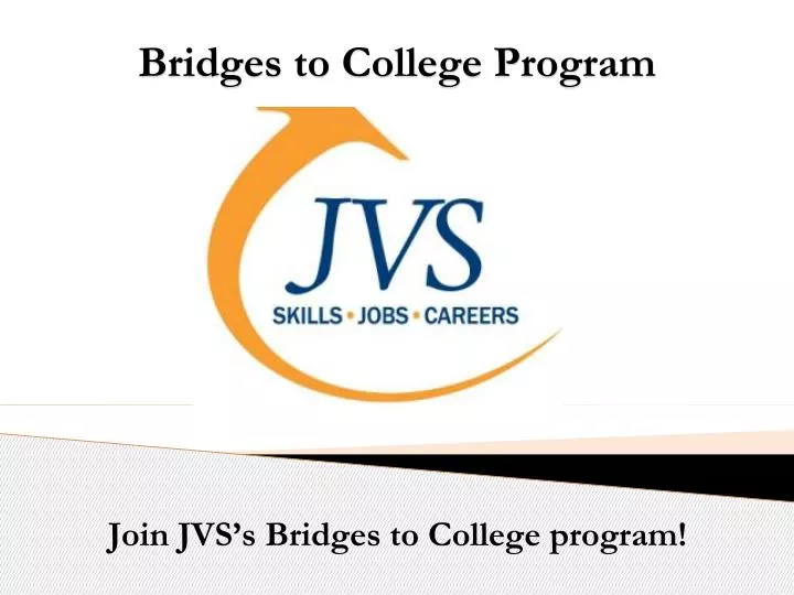 bridges to college program