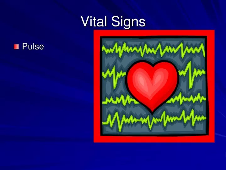 vital signs