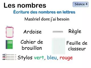 les nombres