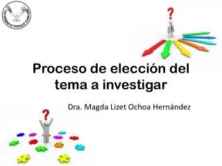 proceso de elecci n del tema a investigar