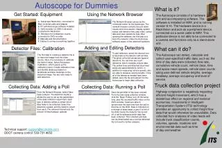 Autoscope for Dummies