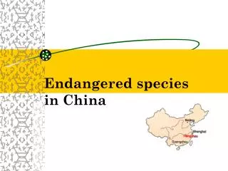 Endangered species in China