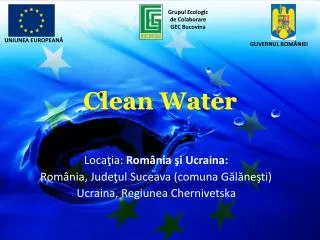 clean water