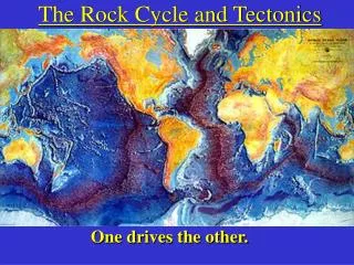 The Rock Cycle and Tectonics