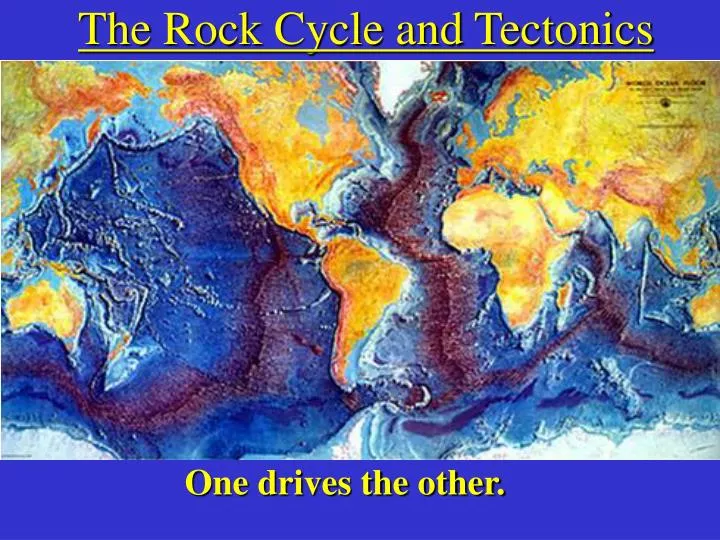 the rock cycle and tectonics