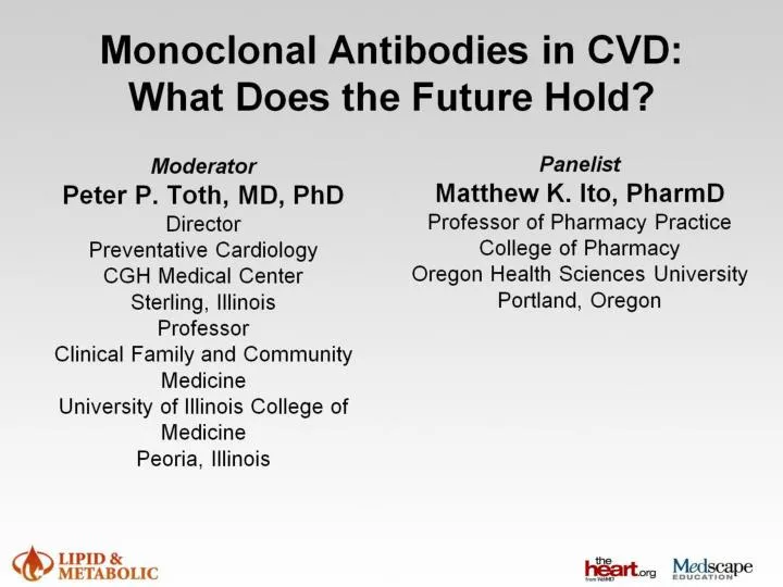 monoclonal antibodies in cvd what does the future hold