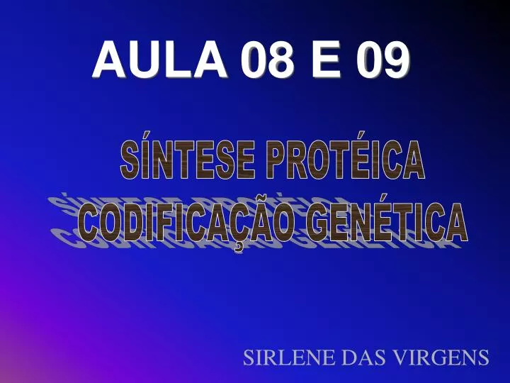 aula 08 e 09