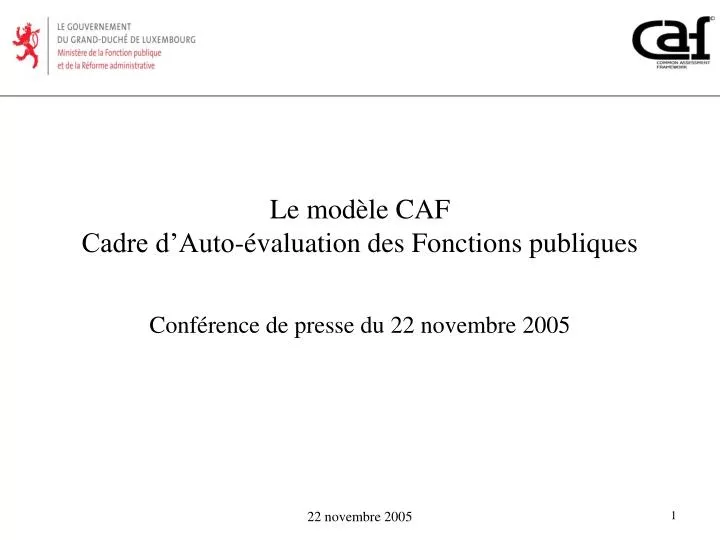 le mod le caf cadre d auto valuation des fonctions publiques