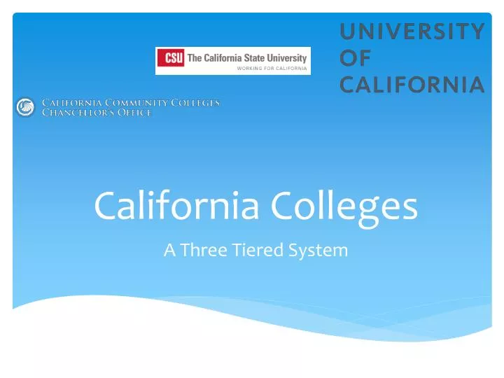 california colleges