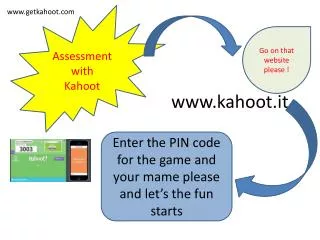 Assessment with Kahoot