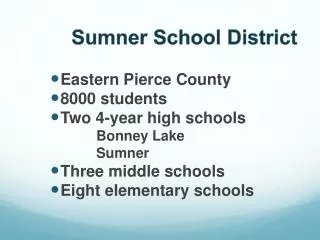 Sumner School District