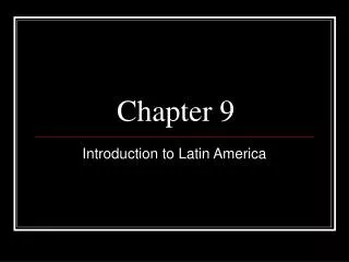 Chapter 9