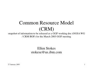 Ellen Stokes stokese@us.ibm