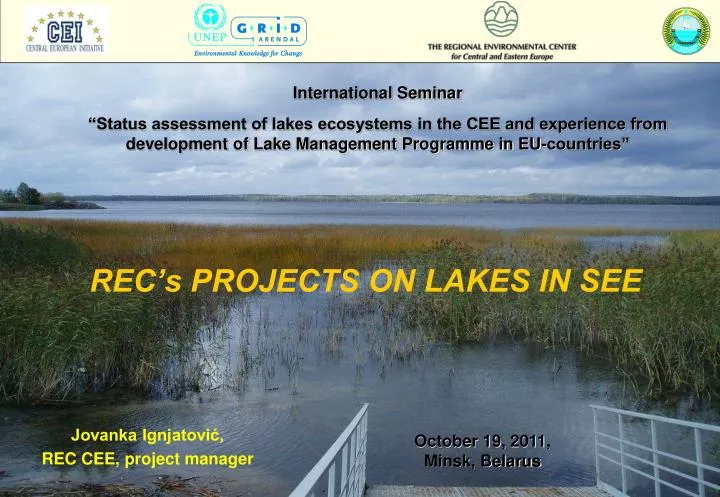 rec s projects on lakes in see