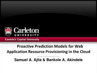 Proactive Prediction Models for Web Application Resource Provisioning in the Cloud