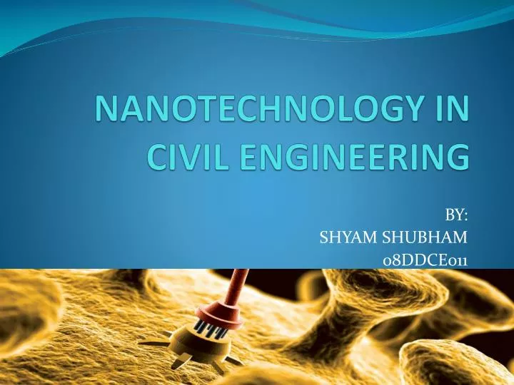 nanotechnology in civil engineering